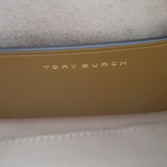 Tory Burch⭐️host pick⭐T Monogram Jacquard Mini Duffle Barrel Crossbody Hazel NWT - Picture 6 of 11